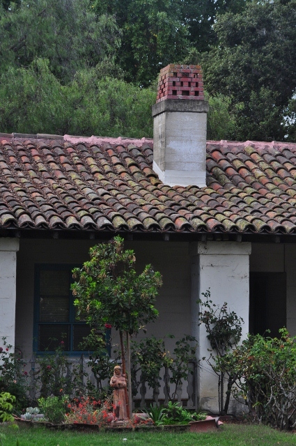 Mission San Juan Batista garden